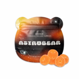 Astro Bear Orange Gummies 300mg